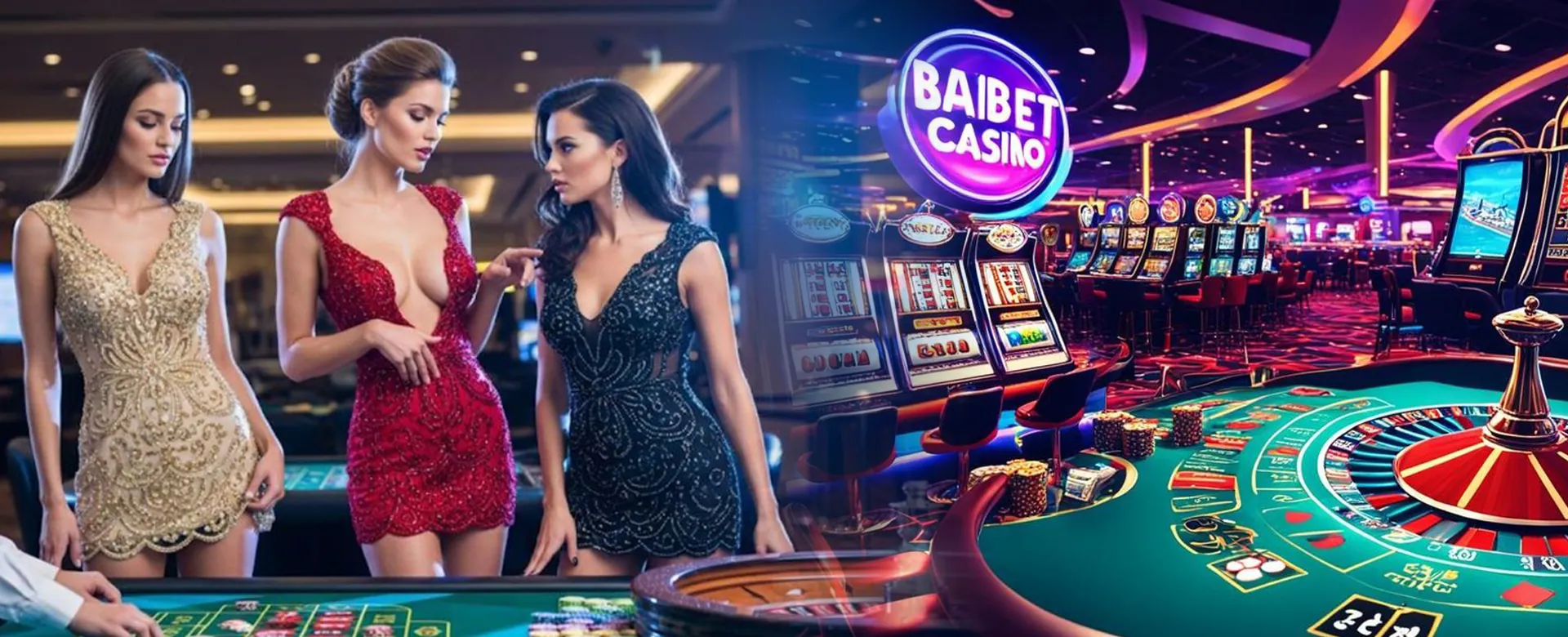 Dynamic casino elements representing plus777 club's thrilling online gambling experience